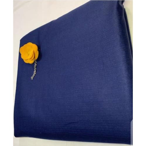 8 Yards Navy Blue Senator Material