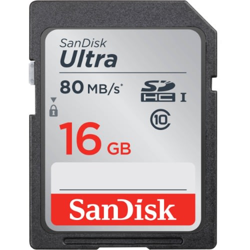 16gb Ultra Sdhc 80mb/s Speed Memory Card For Camera
