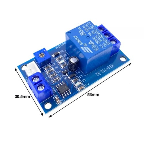 XH-M131 12V Photoresistor Light Control Relay & Switch Module