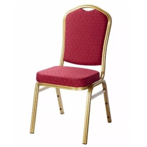 Fabric Banquet Chair - Red