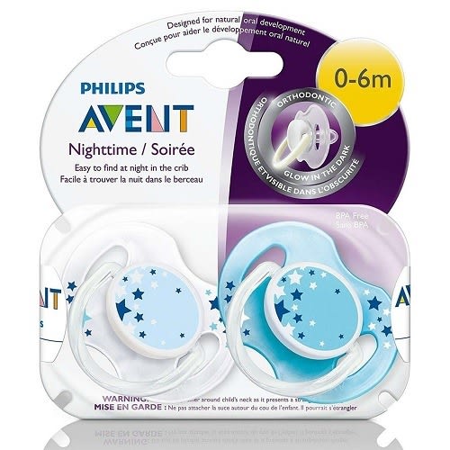 Night Time Soothers 0-6m