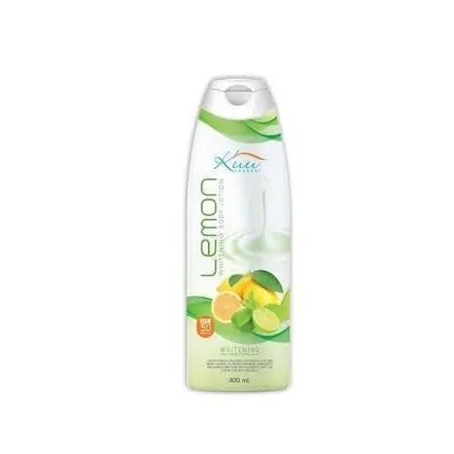 Kuu Spa Herbal Lemon Body Lotion For Skin Glow & All Skin Colour -400ml