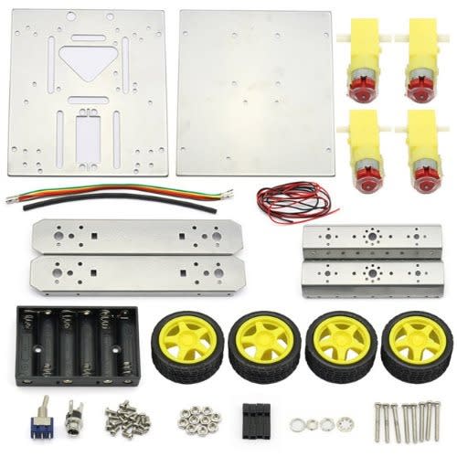 4WD Lightweight - Smart Car Chassis