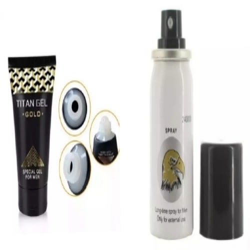 Dick Enlargement Gel Plus Delay Spray - 45ml Each