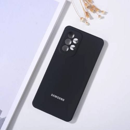 Silicone Back Cover For Samsung A23 5g - Black