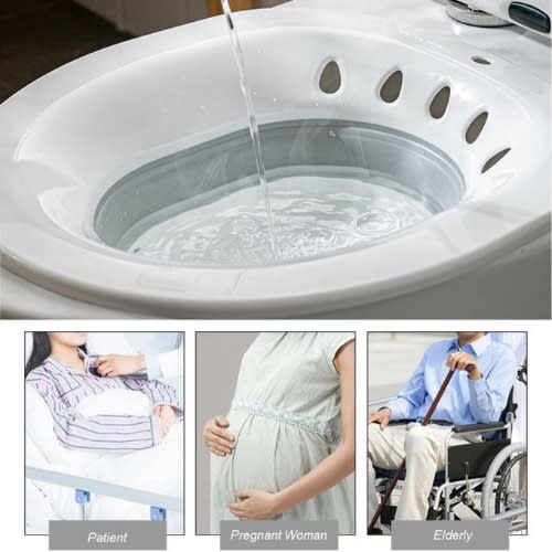 Vaginal Steaming Seat With Flusher