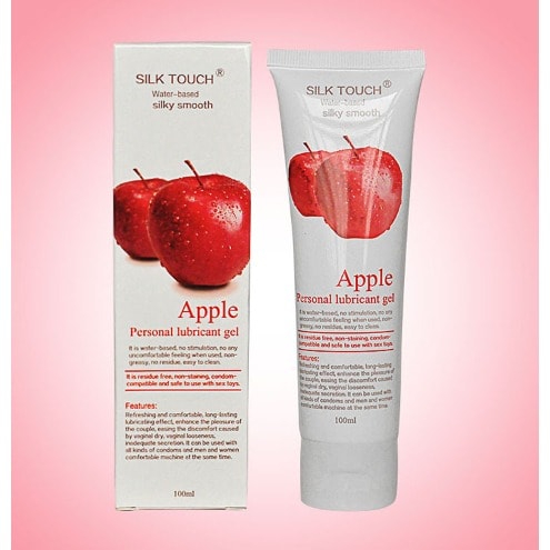 Fruit- Flavoured Water Based Sex Lubricant ( Apple Flavor )