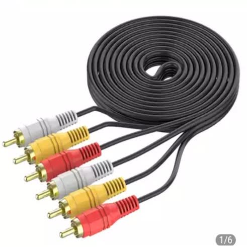 Rca Composite Male To Male Av. Cable 30m