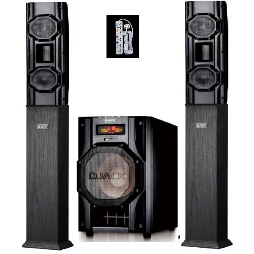 2.1ch Powerful Bluetooth Speaker Dj X2 + Free Extension