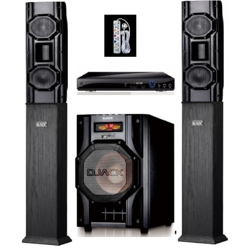 2.1ch Home Theatre Speaker Dj X2 + Free Lg Dvd + Free Extension