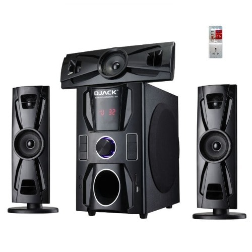 3.1ch Powerful Multimedia Speaker Dj 303 + Free Surge