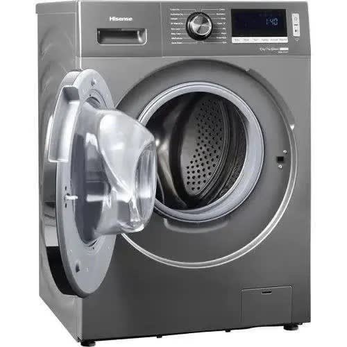 Wash & Dry Front Loader Fully Automatic Washing Machine Wash - Wash 10kg - Spin  7kg - Dry-wm 1014v