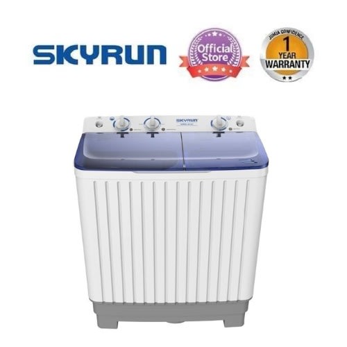 Twin Tub Semi-Automatic Washing Machine 6kg Wash - 4kg Spin - Wms-6/hc