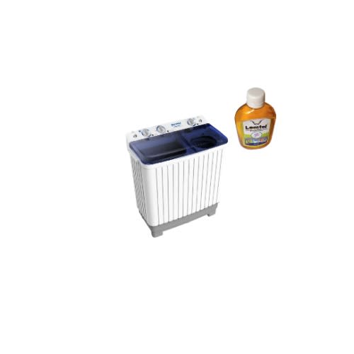 Twin Tub Washing Machine 6kg Wash - 4kg Spin - Wms-6/hc + Free Lemtol Antisepic