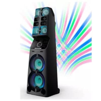 Bluetooth High Power Music System with Party Lights & Karaoke Muteki