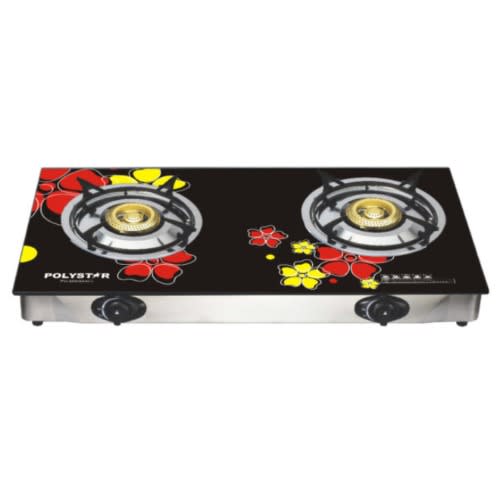 2 Burner Glass Table Top Gas Cooker Pv-mw854fl