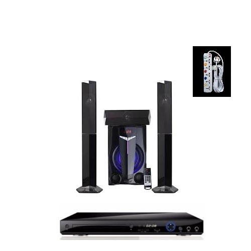 Hi-Tech 3.1ch Home Theatre Speaker + Free LG DVD + Free Extension