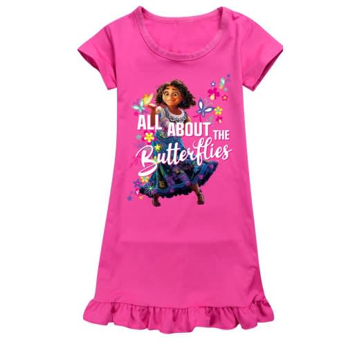 Encanto Girl Dress- Pink