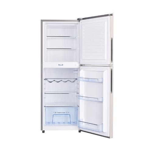 Double Door Refrigerator With Large Freezer Compartment -210L