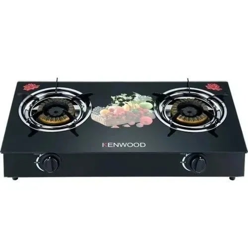 2 Burner Table Top Glass Gas Cooker