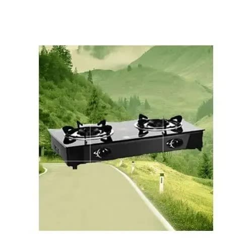 2 Burner Table Top Glass Gas Cooker