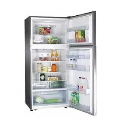 Ref66wr Double Door Refrigerator -200W - 504ltrs  - Silver