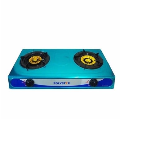 2 Burner Table Top Cooker With Stainless Steel Top (pv-gs2100)