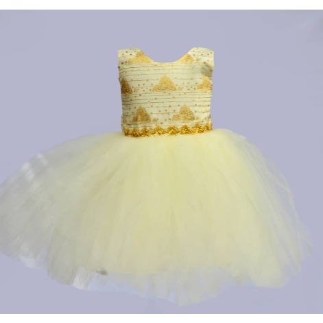 Cream Party Dress