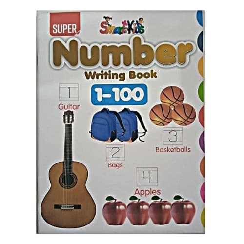 Super Smartkids Number Writing Book (1-100)