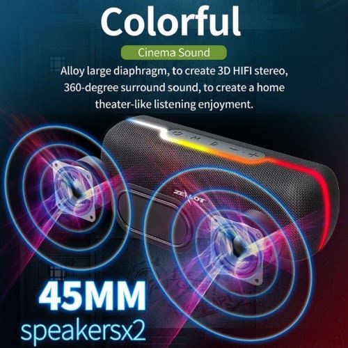 S55 Touch Control Portable Wireless Bluetooth Speaker Bass Stereo Hifi Tws And Built-in