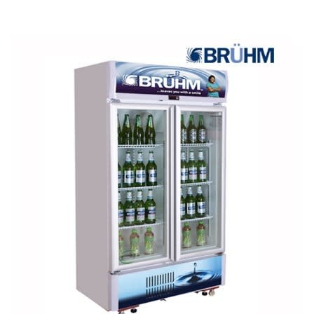 Double Door Beverage Chiller - Bbd-409m - 409l