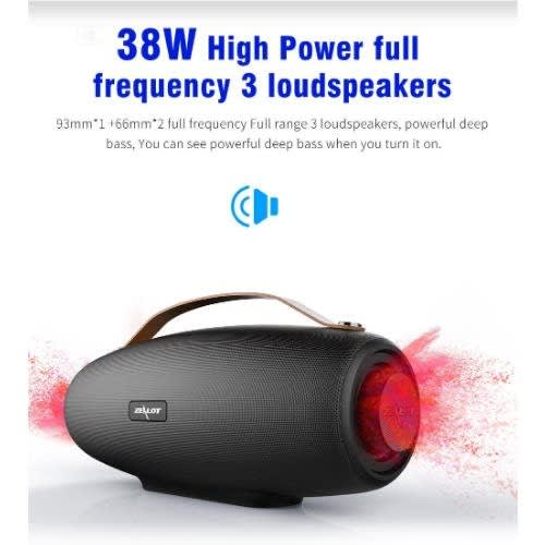 S27 Multifunctional Bass Wireless Bluetooth Speaker + Built-in Microphone
