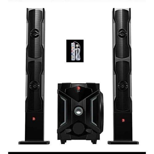 Bluetooth Speaker Dj-669 - 2.1ch + Free Extension