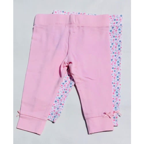 Pack of 2 Plain & Patterned Leggings
