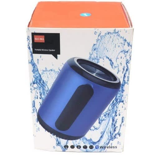 Portable Wireless Bluetooth Speaker- Black - Slc-061 Sktt