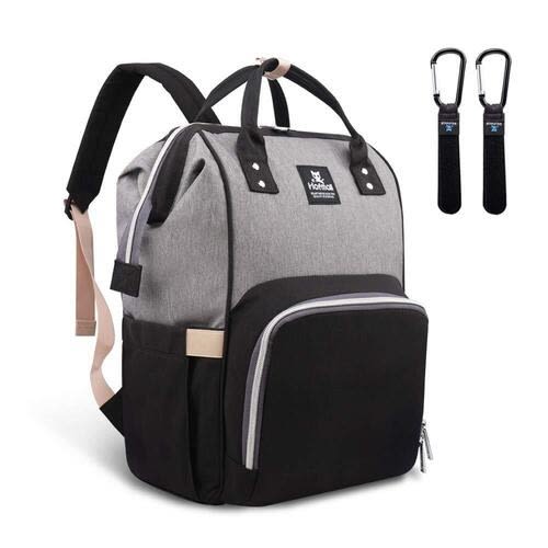 Hafmall Large Baby Diaper Bag - Dark Grey