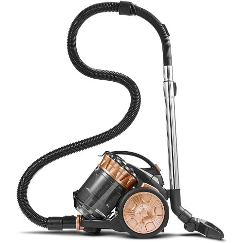Multi-cyclonic Bagless Cylinder Vacuum Cleaner With Pet