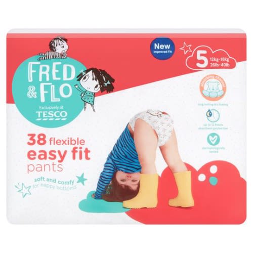 38 Flexible Easy Fit Nappy Pants