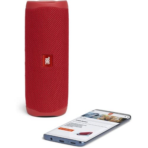 Flip 5 20 W Ipx7 Waterproof Bluetooth Speaker With Partyboost Without Mic - Red