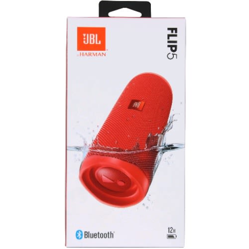 Flip 5 20 W Ipx7 Waterproof Bluetooth Speaker With Partyboost Without Mic - Red
