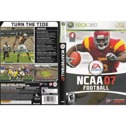 Ncaa Football 07 - Xbox 360