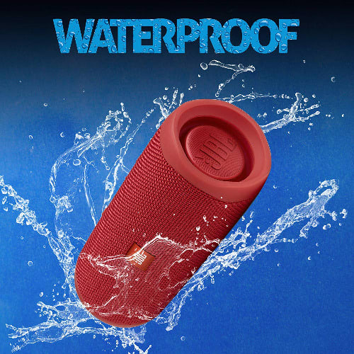 Flip 5 20 W Ipx7 Waterproof Bluetooth Speaker With Partyboost - Without Mic - Red