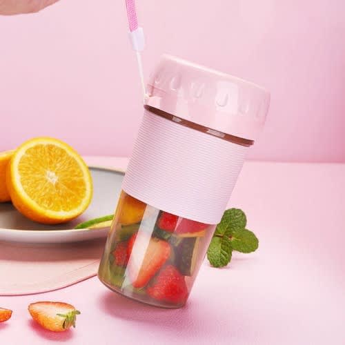 Rechargeable Sporty Portable Personal Juicer - 300ml - 4 Blades - 1300mAh