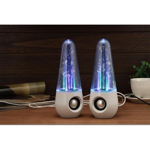 Water Dance Speakers White