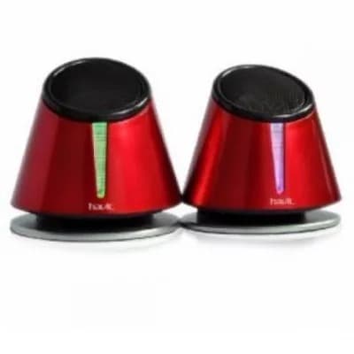Usb 2.0 Desktop Computer Speakers Hv-sk427 - Red