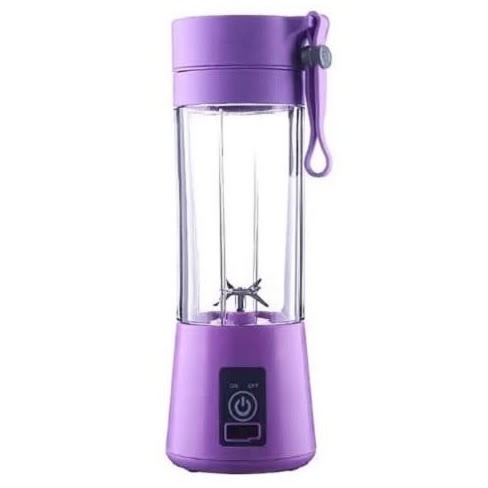 6 Blades Rechargeable Juicer/smoothie Blender- Purple