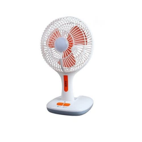 Rechargeable Fan + USB Charging