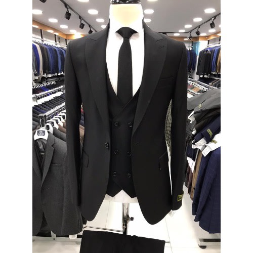 3 Piece Coperate Suit-Black