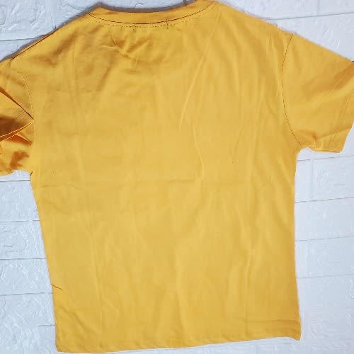 Ladies Print T-Shirt -Yellow