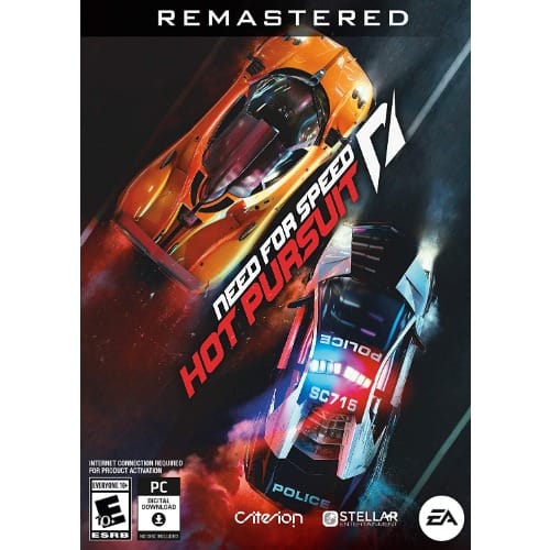 Need For Speed: Hot Pursuit Remastered PC Game DVD Disks + Free Gifts